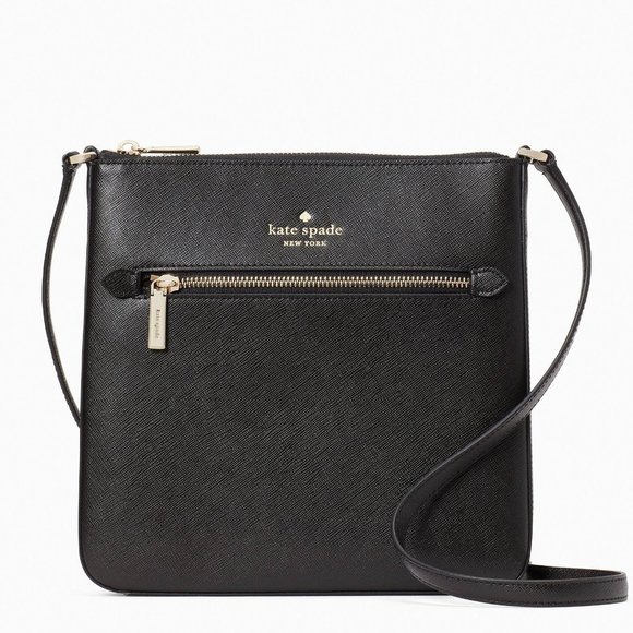 New Kate Spade Sadie Large Crossbody Black - Picture 1 of 4